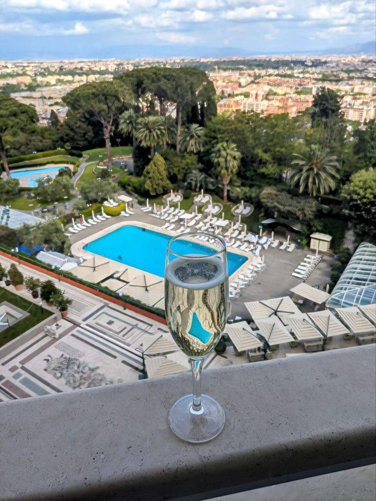 Image of Rome Waldorf from balcony